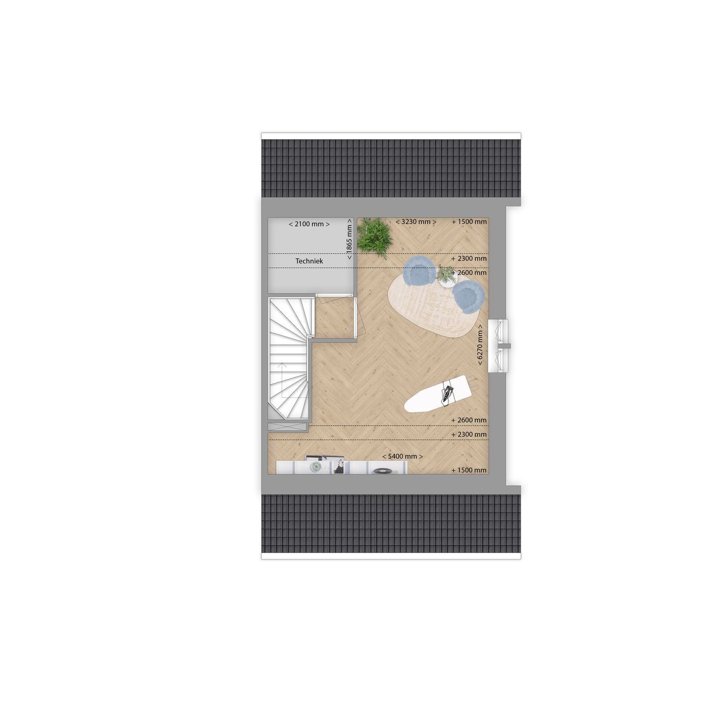 Foto 5 van Hoekwoningen (Bouwnr. 1)