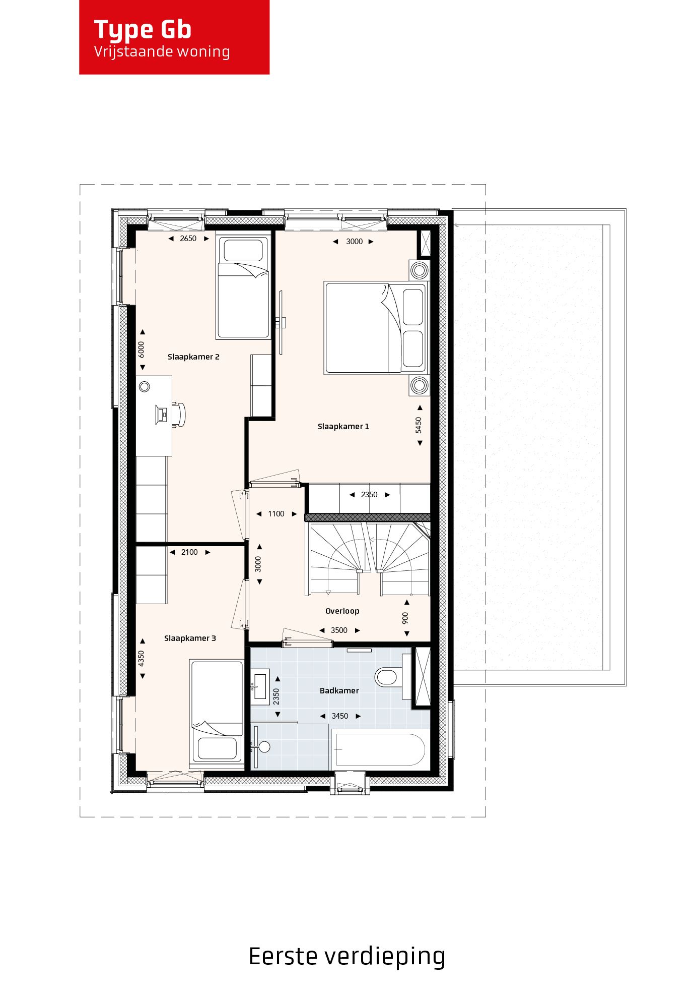Foto 3 van Vrijstaande woning type Gb (Bouwnr. 106)