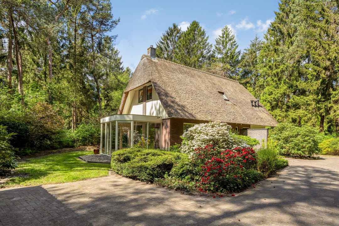 Thatched Forest Villa with Ground Floor Living in Norg