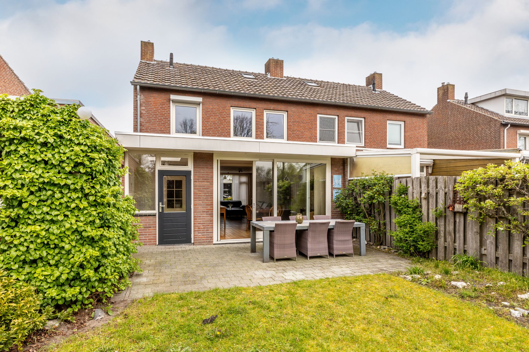 Extended semi-detached house with deep southeast-facing backyard — 27