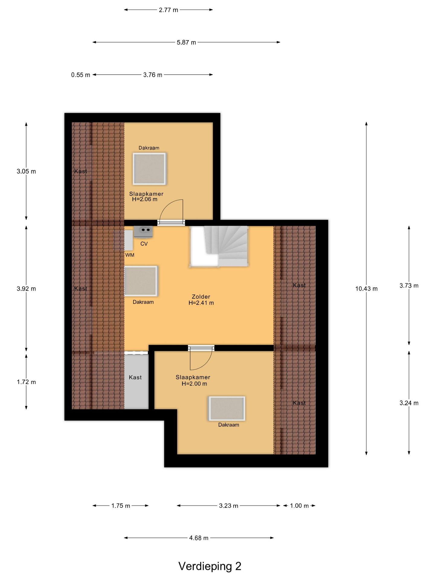 Sunlit maisonette with southwest balcony near Bergen center — 29