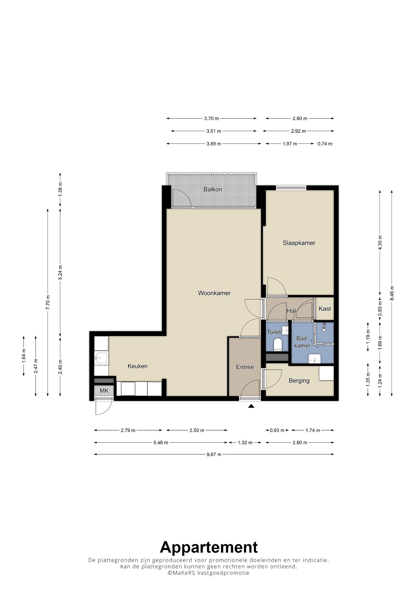 Central apartment in the Parkflat complex in Weert — 34