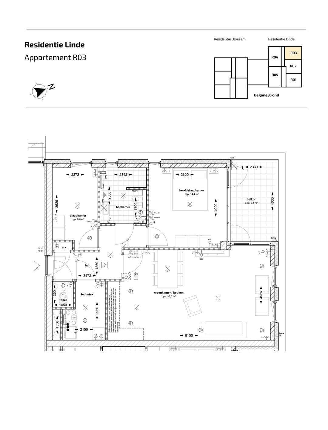 Foto 2 van Appartement (Bouwnr. R-03)