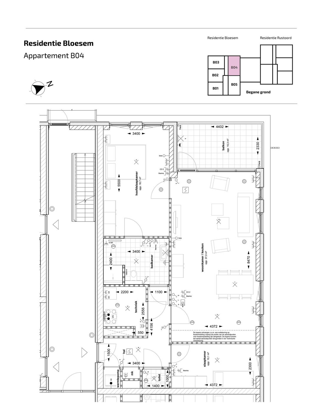 Foto 2 van Appartement (Bouwnr. B-04)