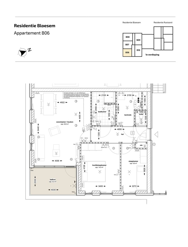 Foto 4 van Appartement (Bouwnr. B-06)