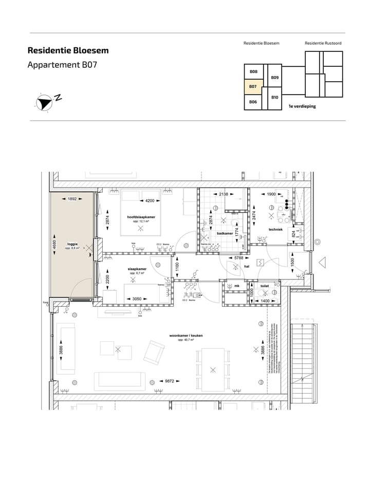Foto 4 van Appartement (Bouwnr. B-07)