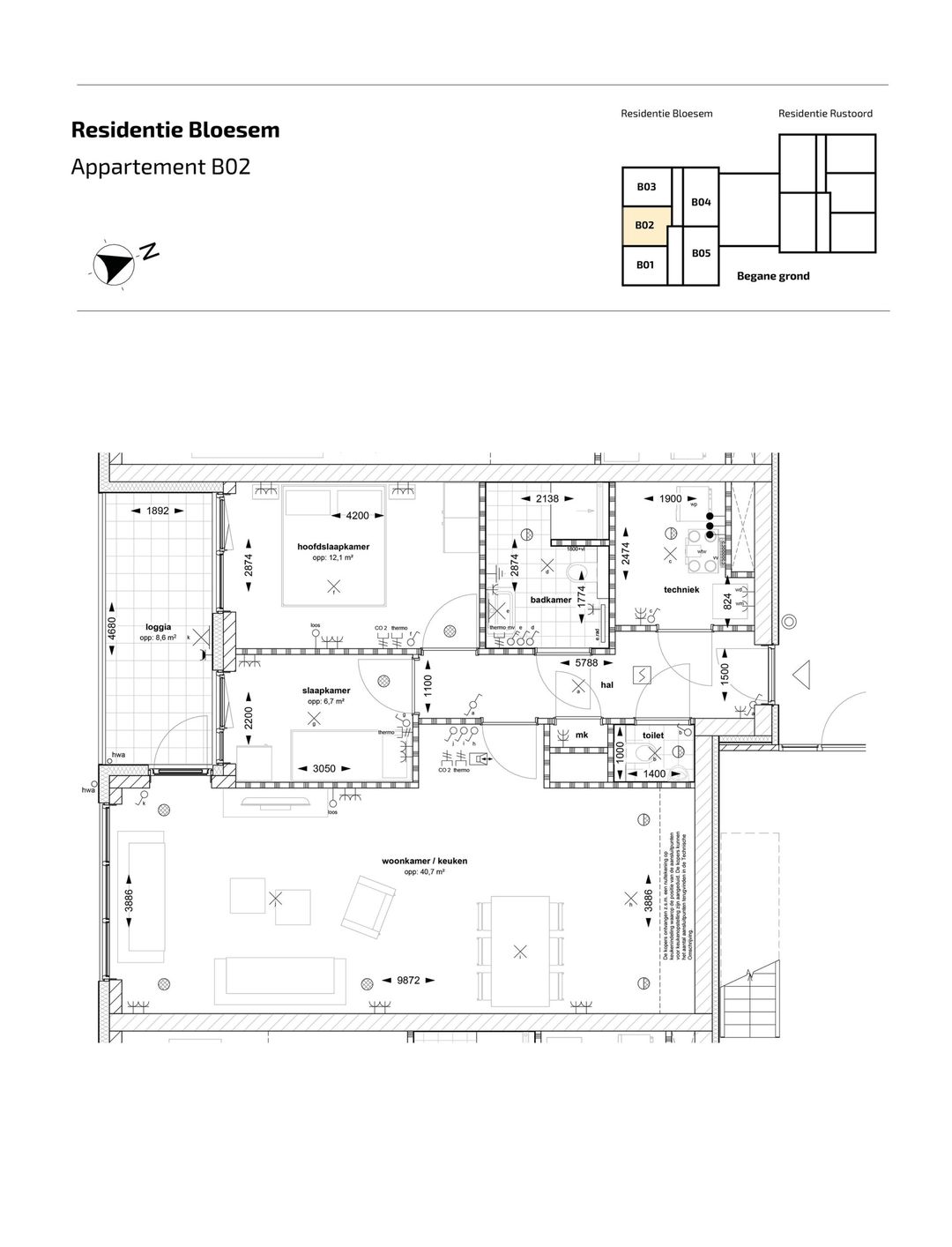 Foto 2 van Appartement (Bouwnr. B-02)