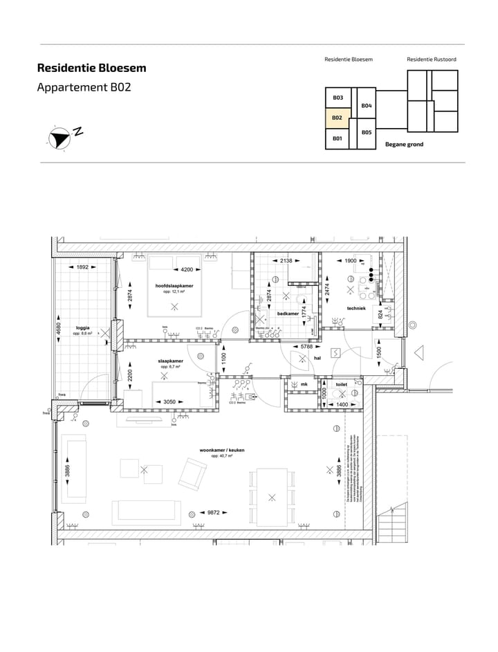 Foto 2 van Appartement (Bouwnr. B-02)