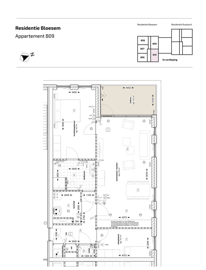 Foto 2 van Appartement (Bouwnr. B-09)
