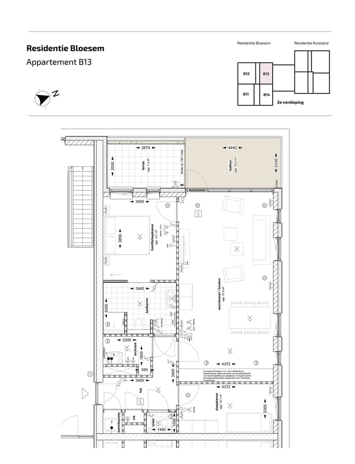 Foto 2 van Appartement (Bouwnr. B-13)