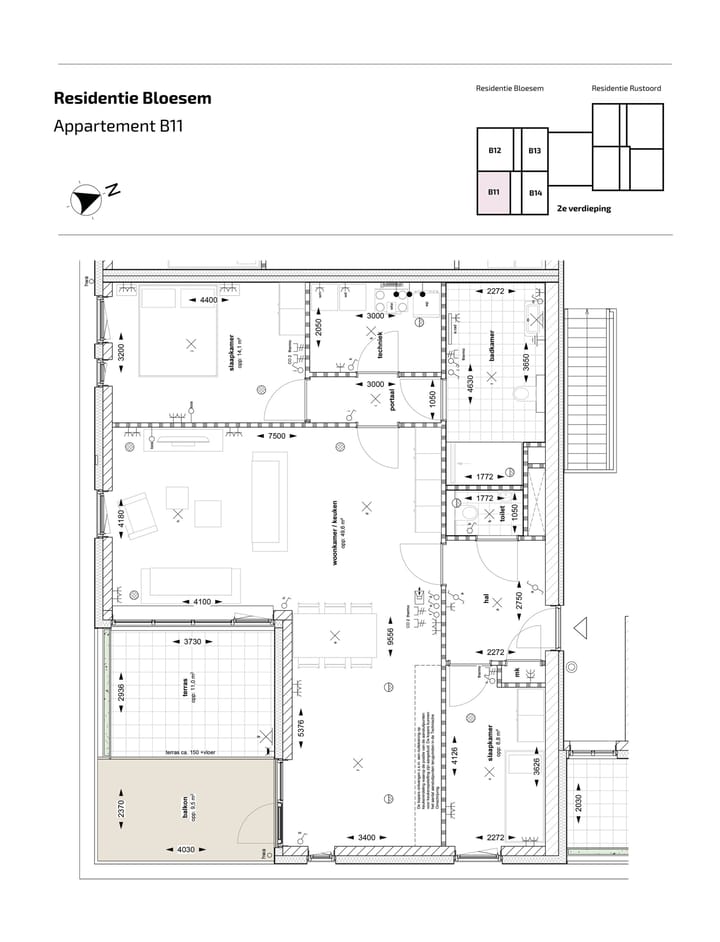 Foto 4 van Appartement (Bouwnr. B-11)