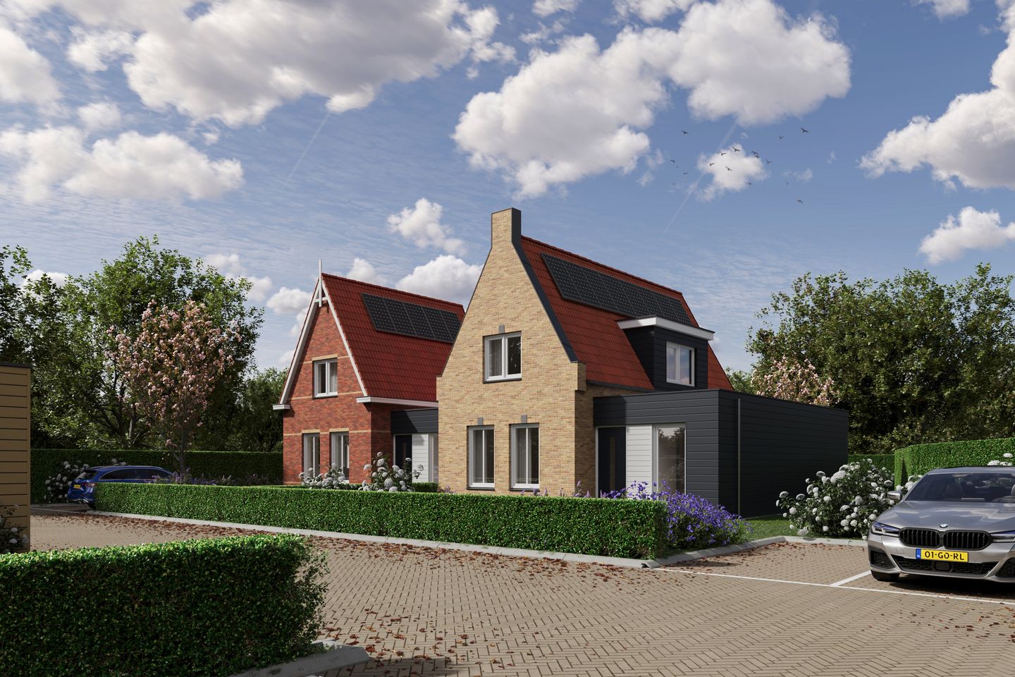 Foto 1 van 2/1 kap woning met verlengde kap (Bouwnr. 006a)