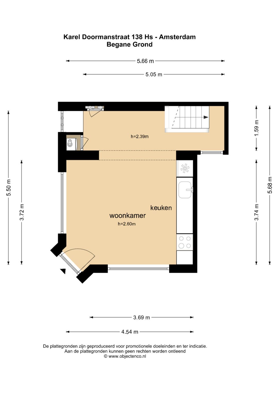 Fully renovated ground-floor apartment with two bedrooms in popular Landlust — 31