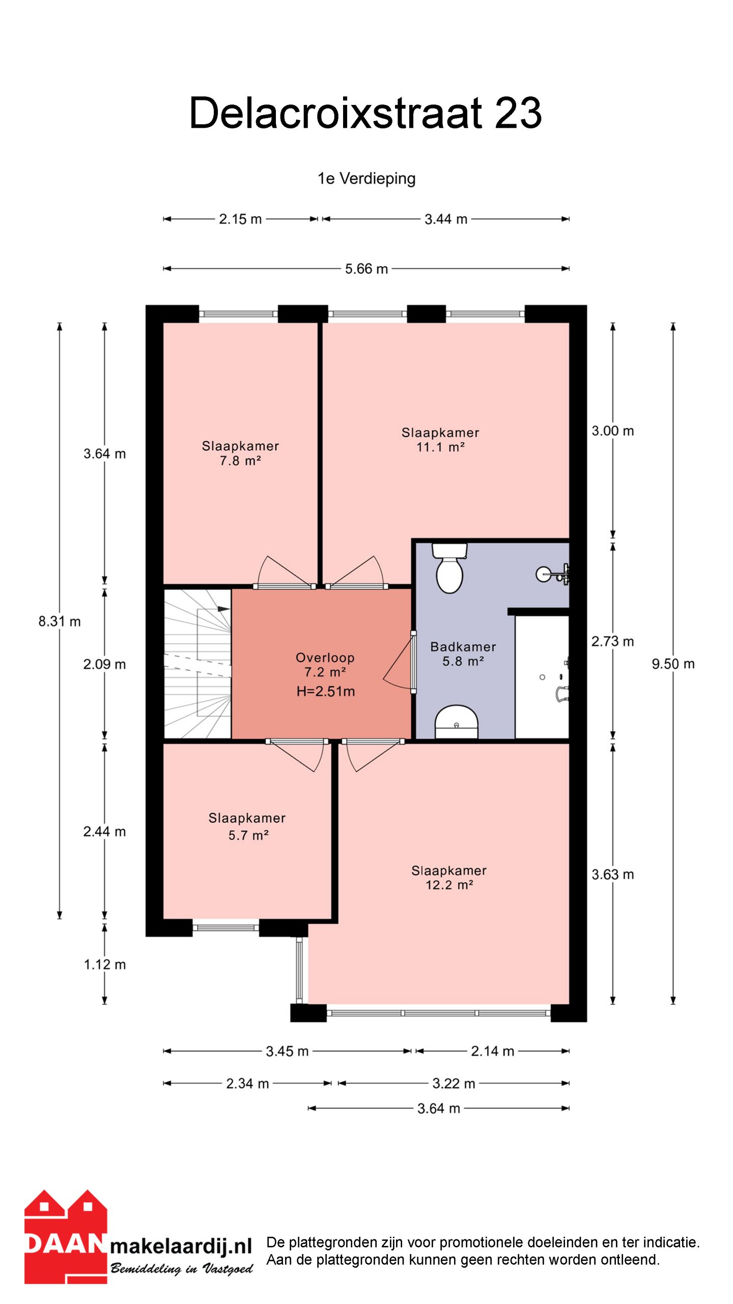 Spacious Family Home with 5 Bedrooms and Sunny Roof Terrace in Popular Almere Neighborhood — 64
