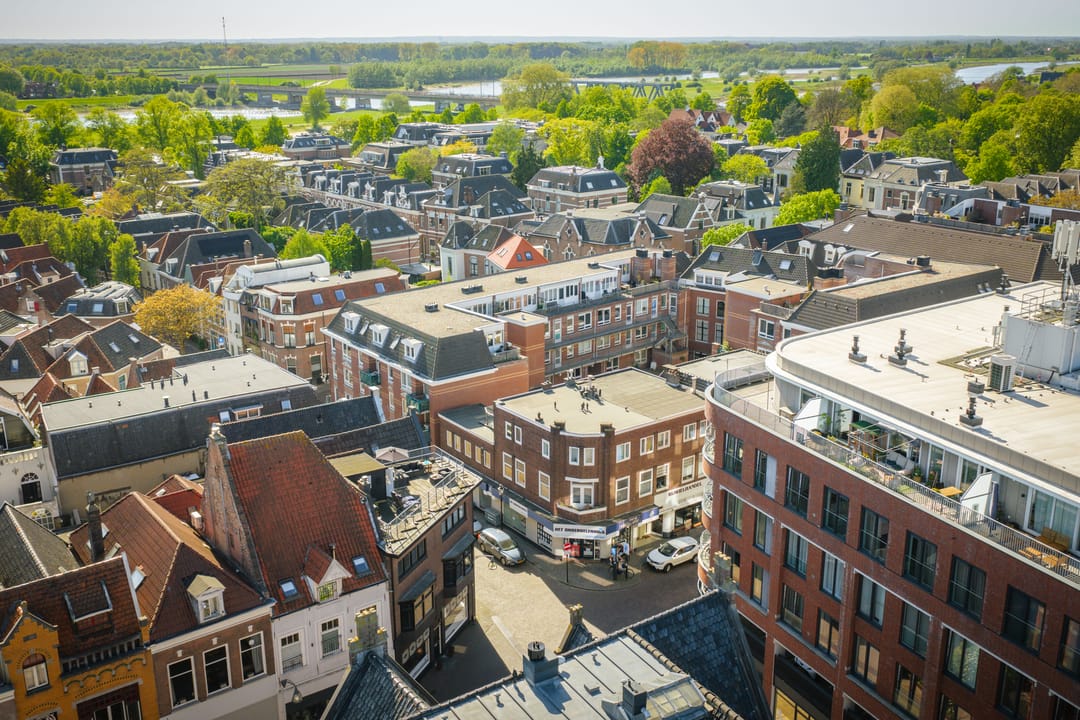 Charming corner apartment with three bedrooms and a spacious sunny roof terrace in the historic centre of Deventer — 22
