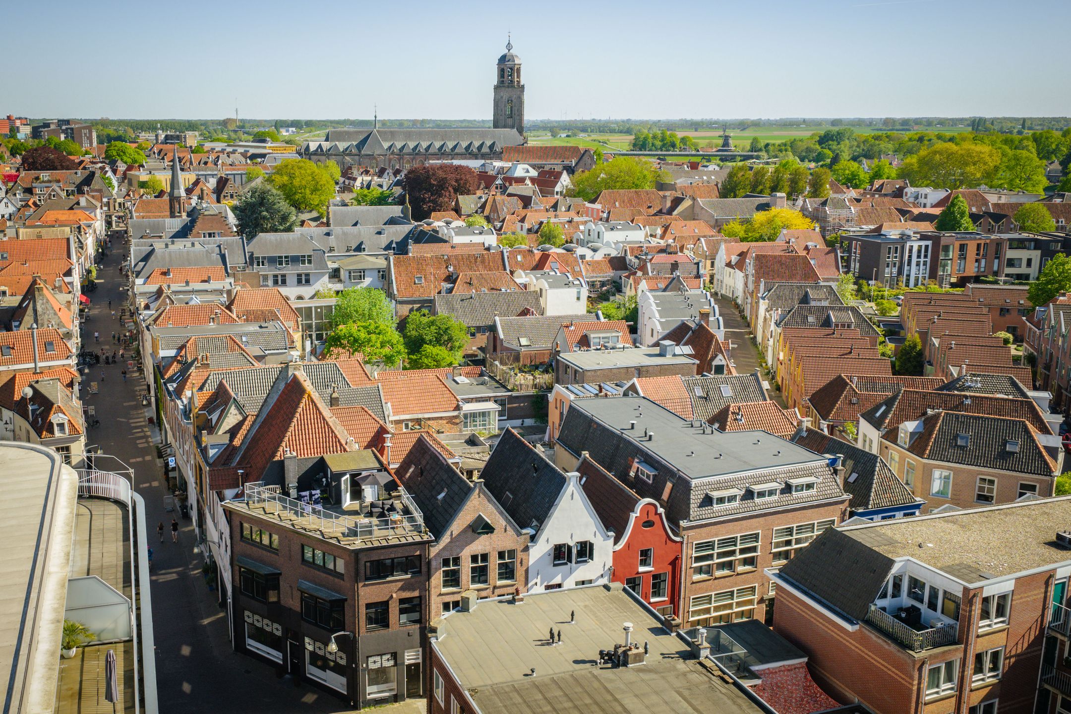 Charming corner apartment with three bedrooms and a spacious sunny roof terrace in the historic centre of Deventer — 21