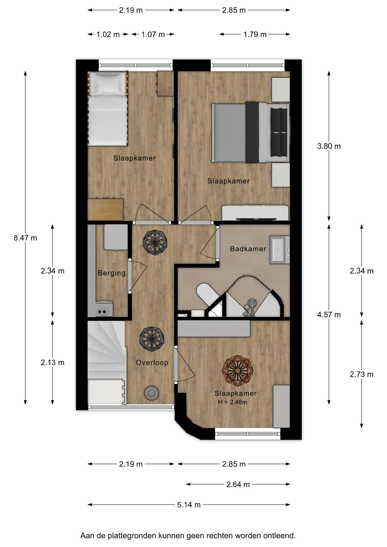 Move-in ready family home with sunny south-facing garden in Alphen aan den Rijn — 55