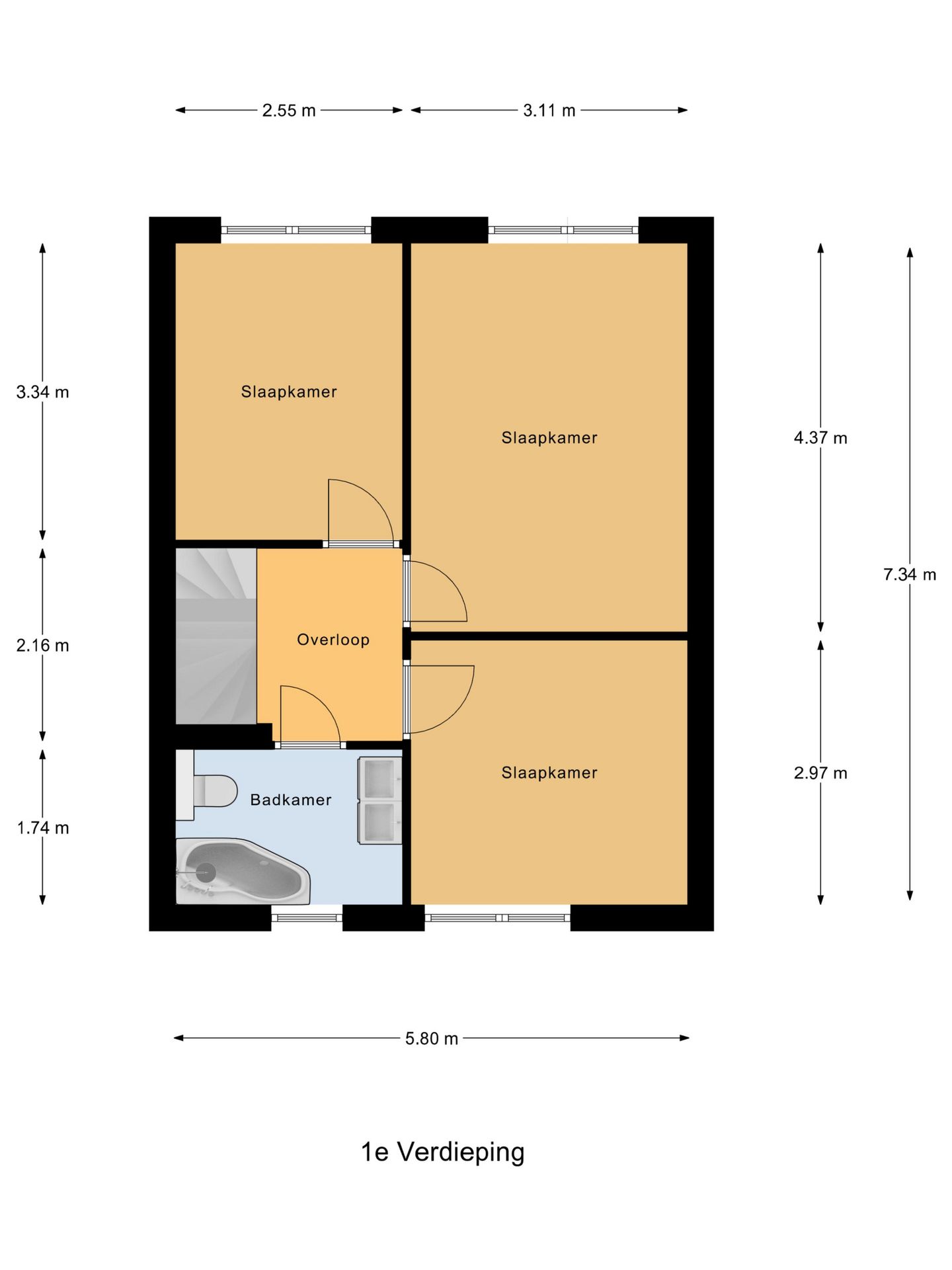 Spacious family home with 5 bedrooms and energy label A near parks in Kattenbroek Amersfoort — 49