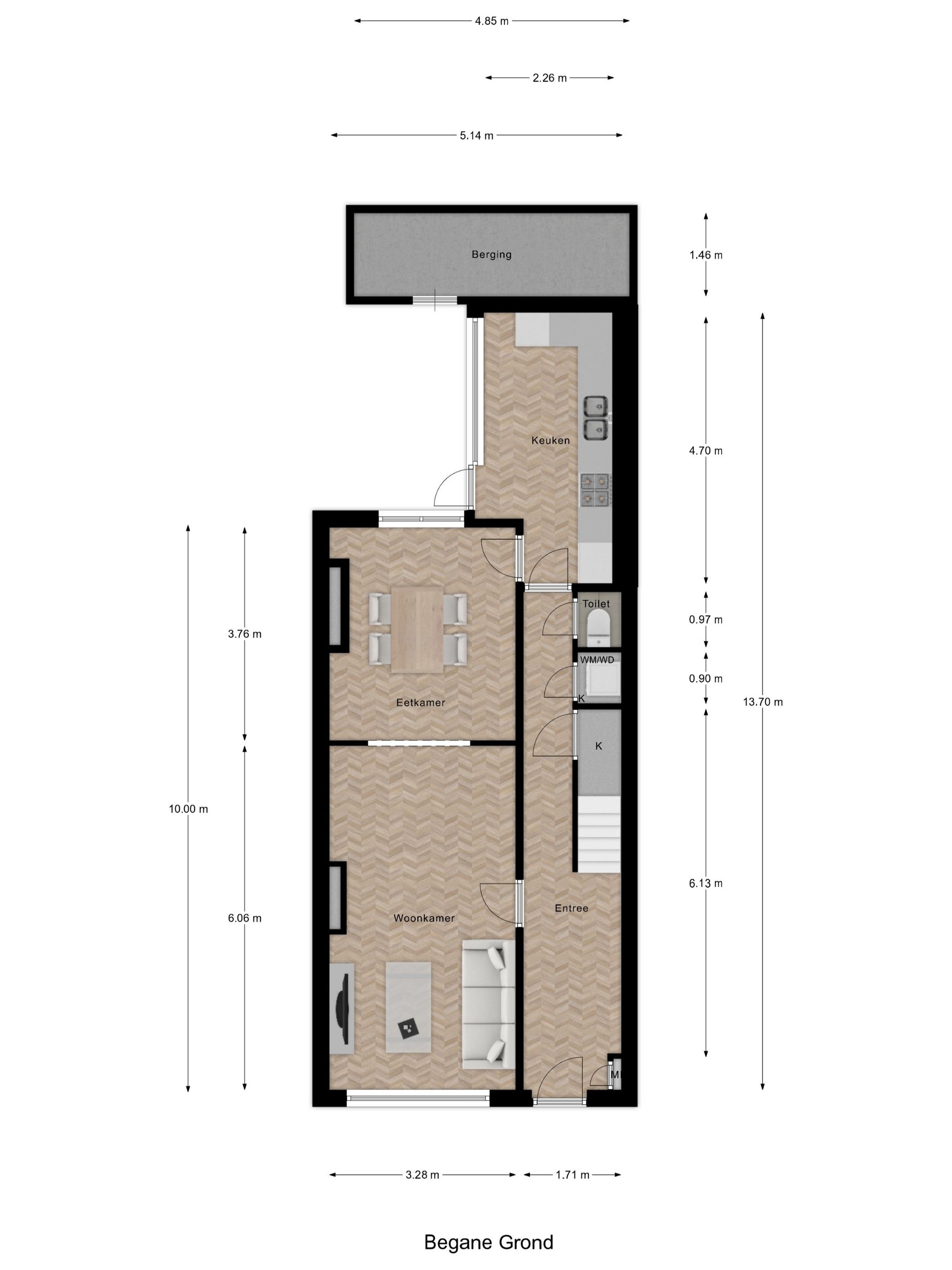 Charming terraced house with park views near Vlissingen city centre and boulevard — 39