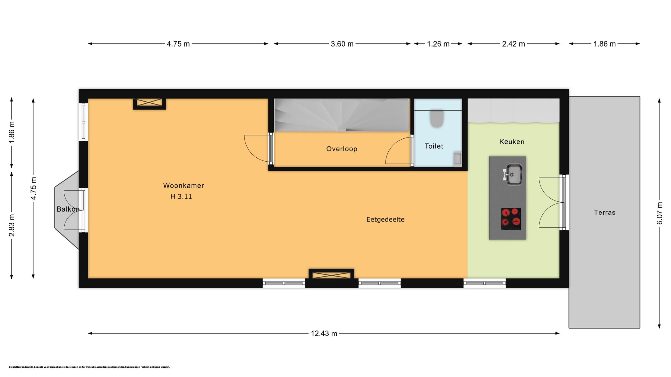 Foto 45 van Noordeinde 119-A