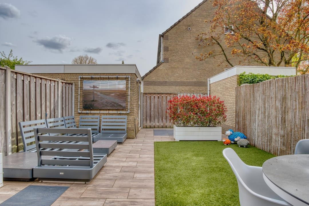 Move-in ready terraced house with 4 bedrooms, energy label A and south-facing garden in Heer Oudelands Ambacht — 37