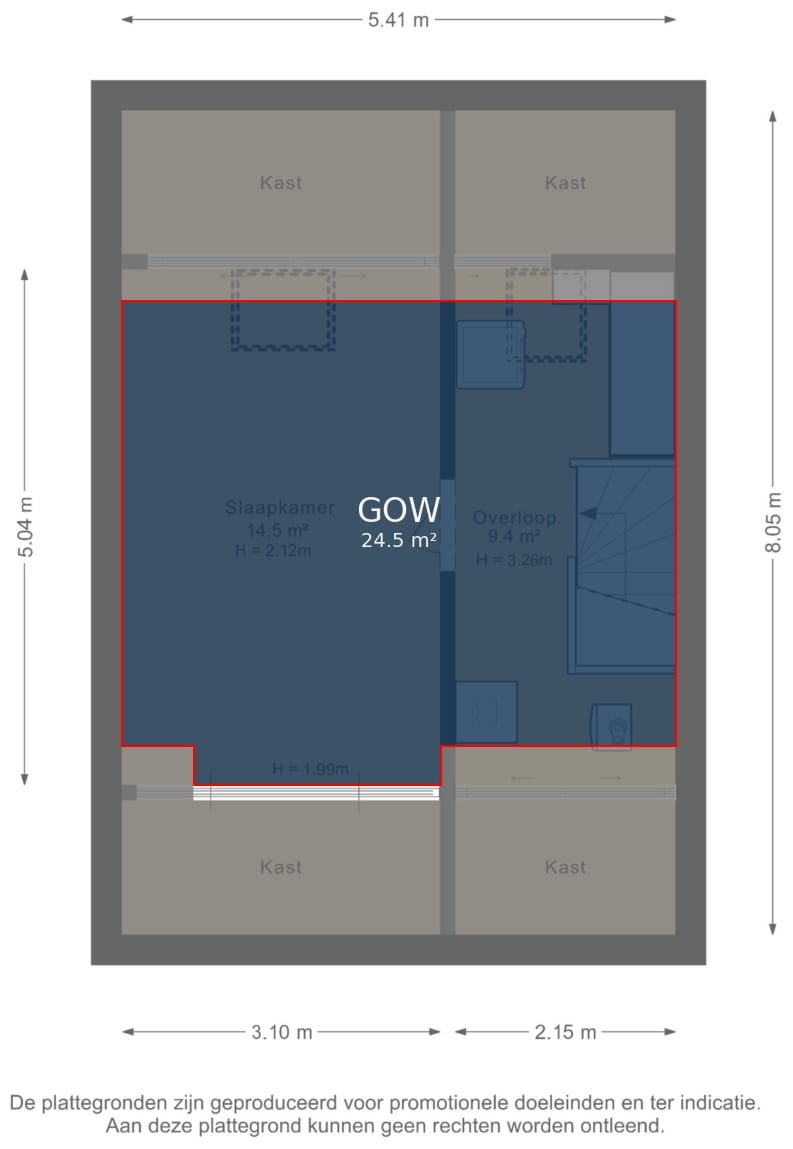 Move-in ready terraced house with 4 bedrooms, energy label A and south-facing garden in Heer Oudelands Ambacht — 60