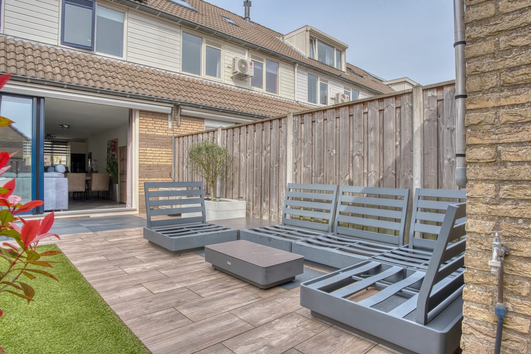 Move-in ready terraced house with 4 bedrooms, energy label A and south-facing garden in Heer Oudelands Ambacht — 38