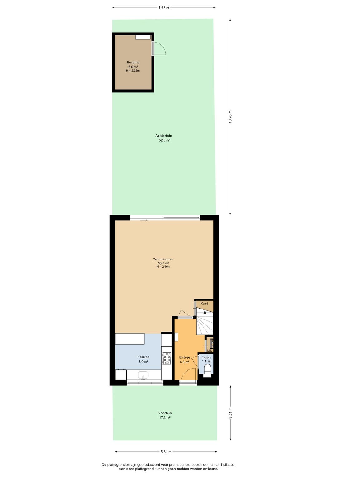 Move-in ready terraced house with 4 bedrooms, energy label A and south-facing garden in Heer Oudelands Ambacht — 47