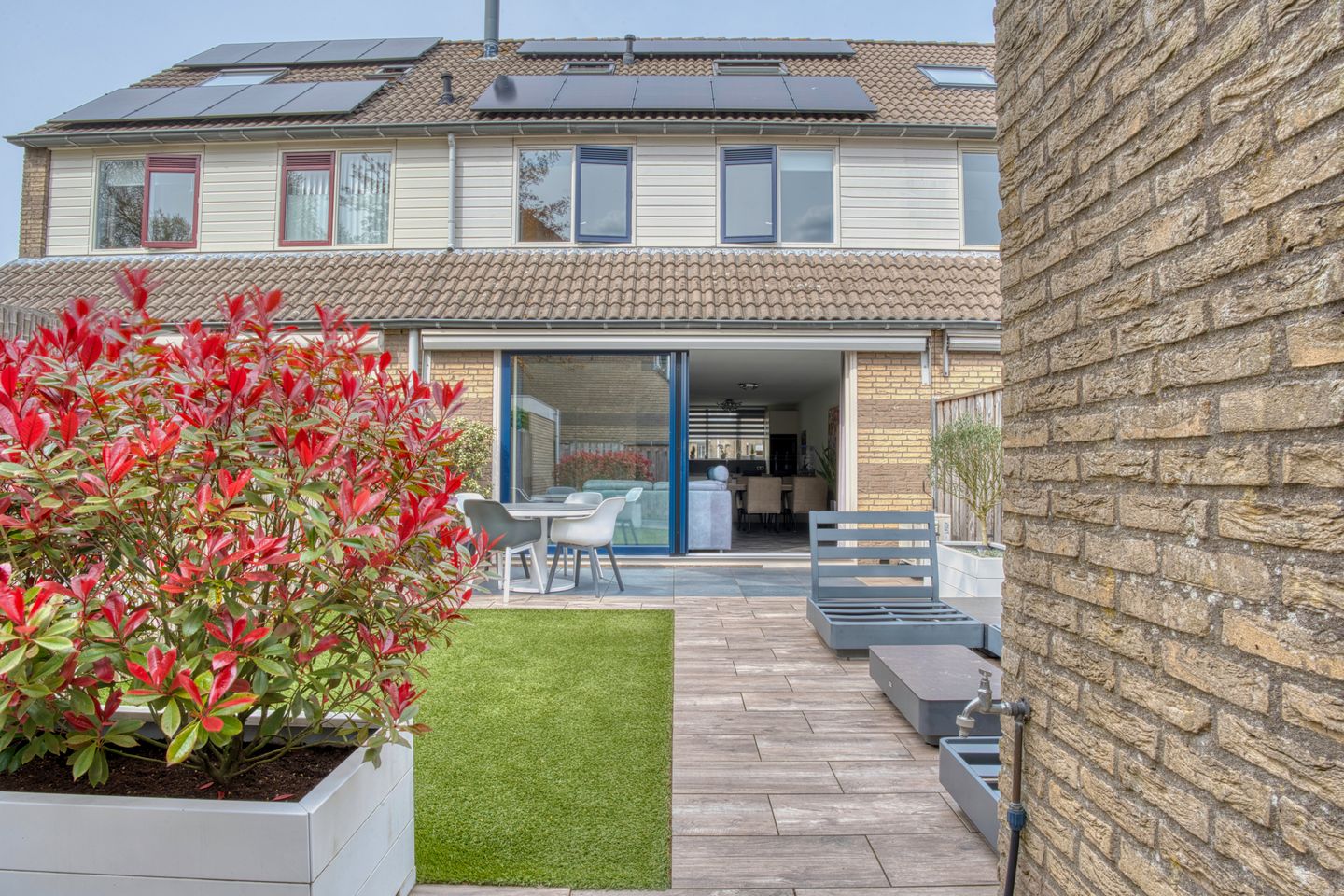 Move-in ready terraced house with 4 bedrooms, energy label A and south-facing garden in Heer Oudelands Ambacht — 40
