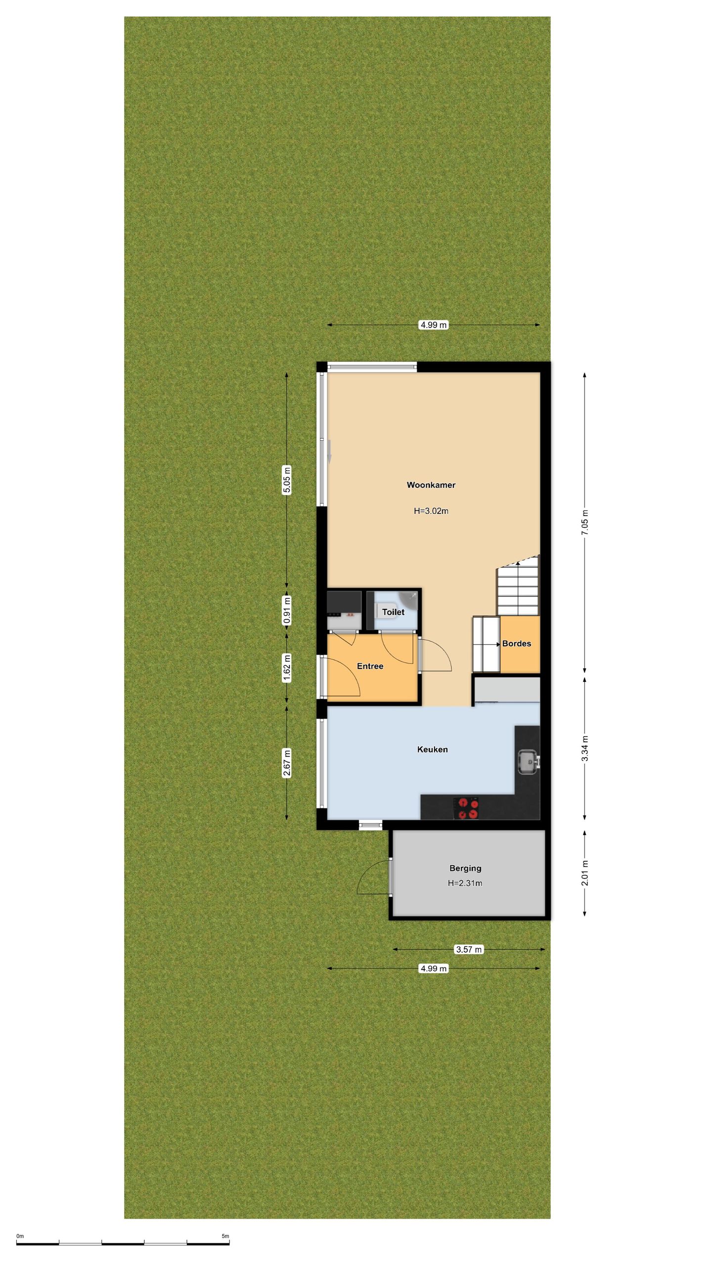 Spacious Semi-Detached Home with Sunny Garden in Child-Friendly Langerak — 59