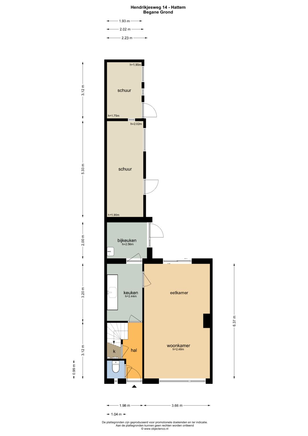 Terraced house with renovation potential in Hattem-Noord — 31