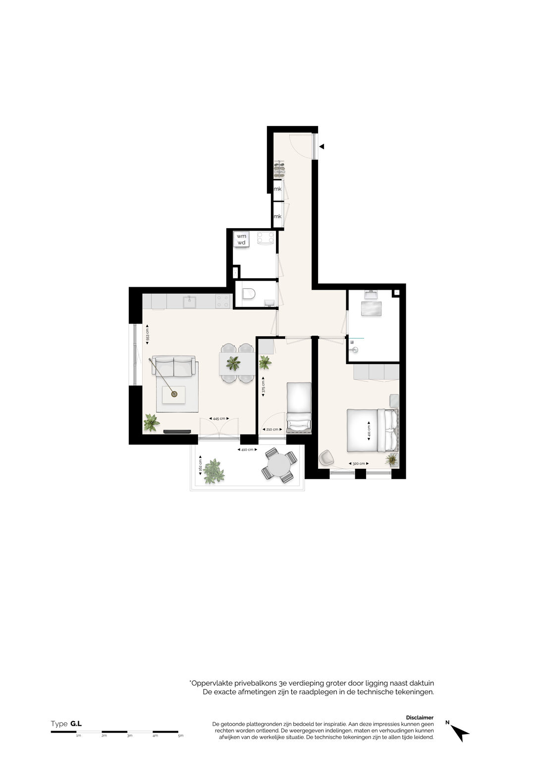 Photo 1 of Driekamer appartementen met uitzicht (Bouwnr. G.09.233)