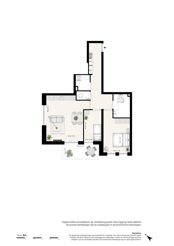 Photo 2 of Driekamer appartementen met uitzicht (Bouwnr. G.07.221)