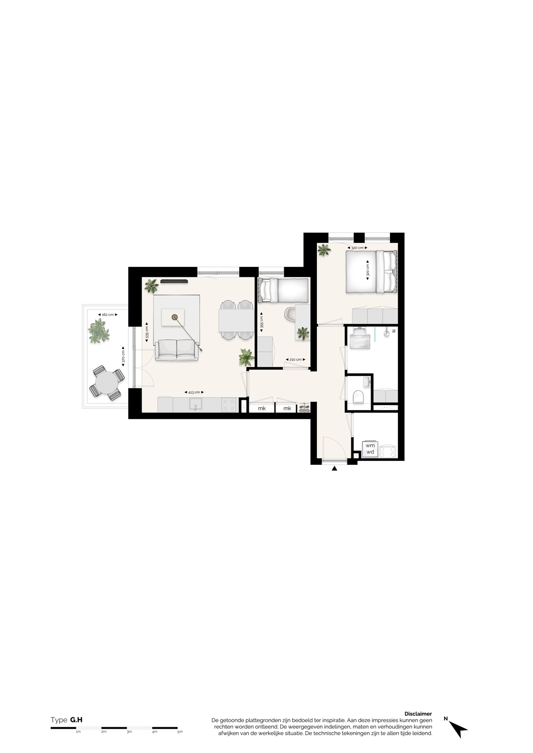 Foto 1 van Driekamer appartementen met uitzicht (Bouwnr. G.09.229)
