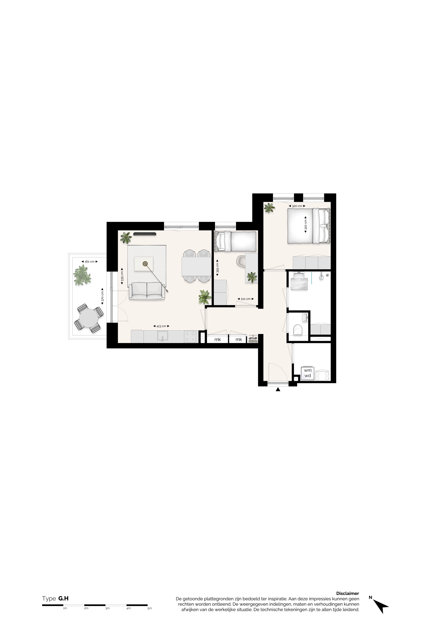 Foto 1 van Driekamer appartementen met uitzicht (Bouwnr. G.09.229)