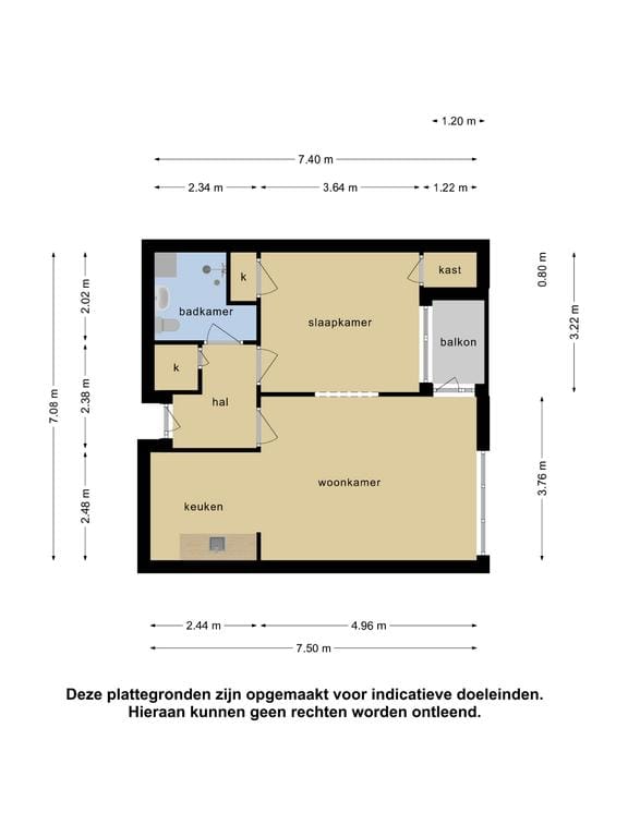 Appartement te huur: Kloosterraderplein 148, Kerkrade