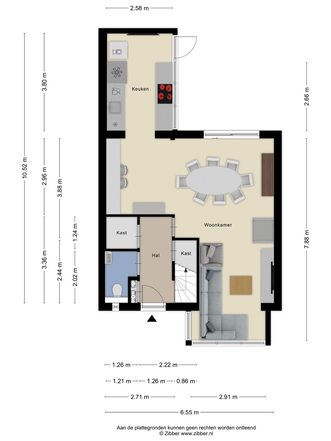 Fully renovated gas-free terraced house with modern extension and sunny southwest garden — 61