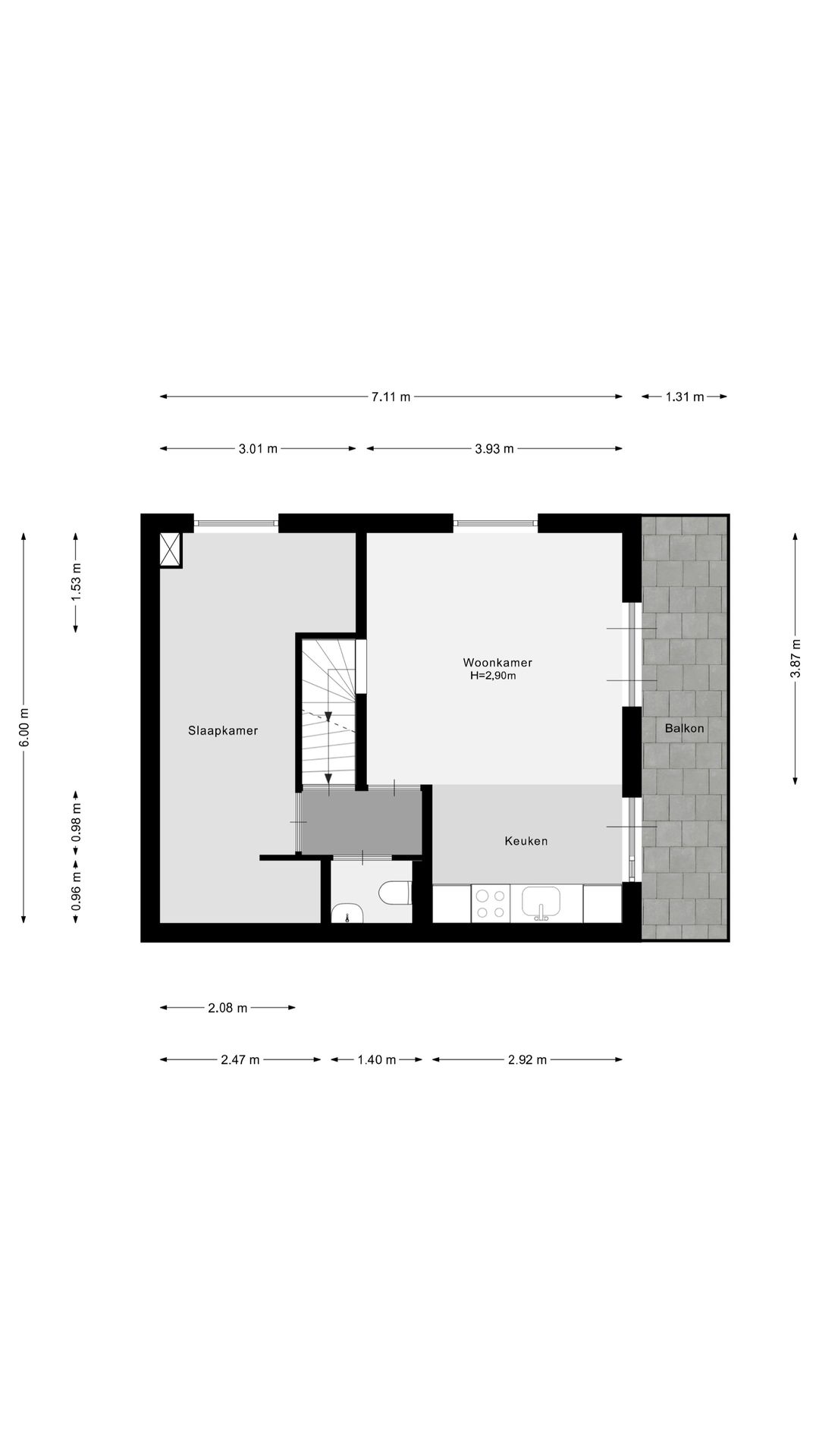 Foto 16 van Geervlietsestraat 4-A