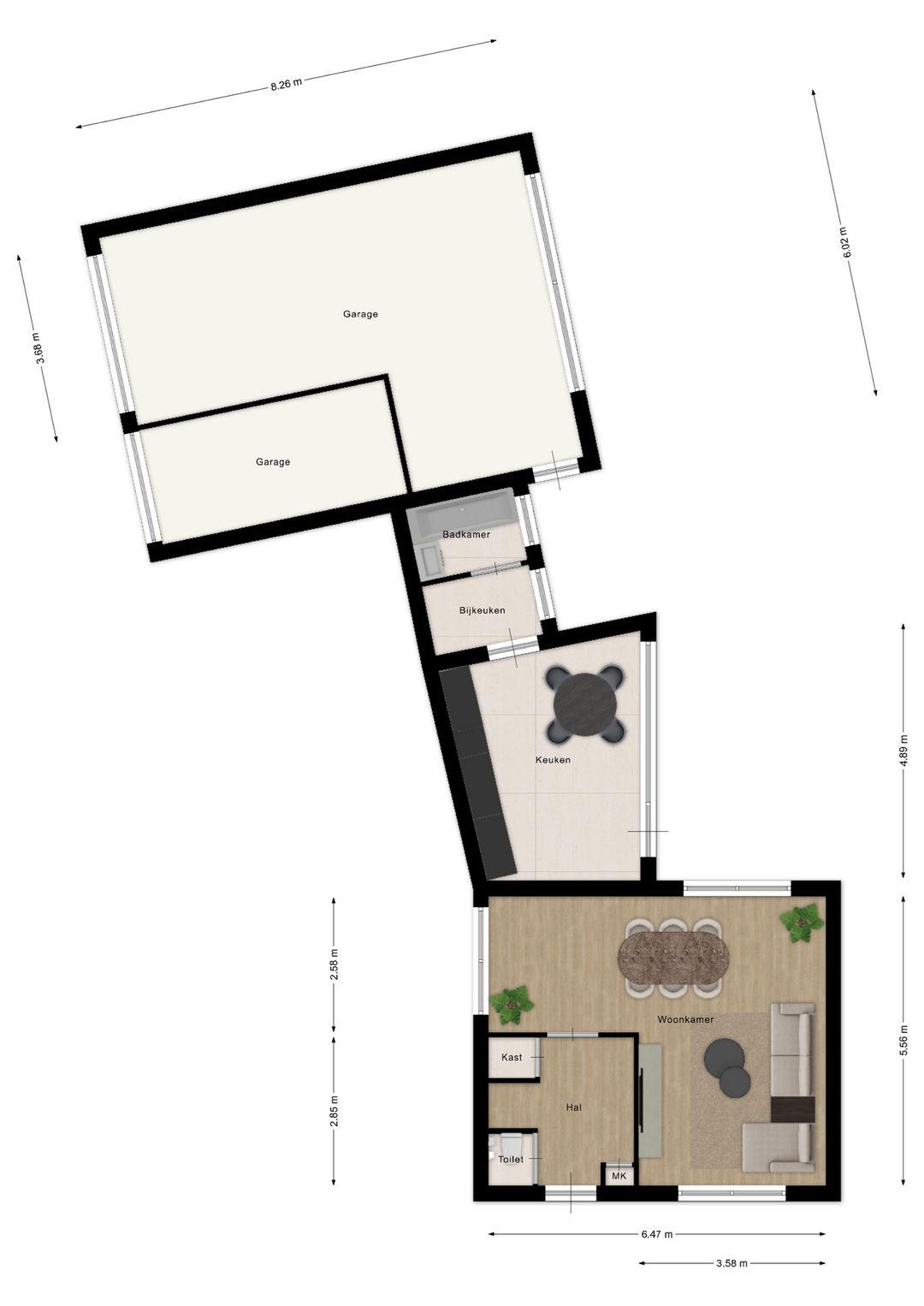 Detached Family Home with Renovation Potential in Hoeven — 43