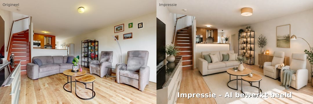 Light terraced home with garden on green parkway — 22