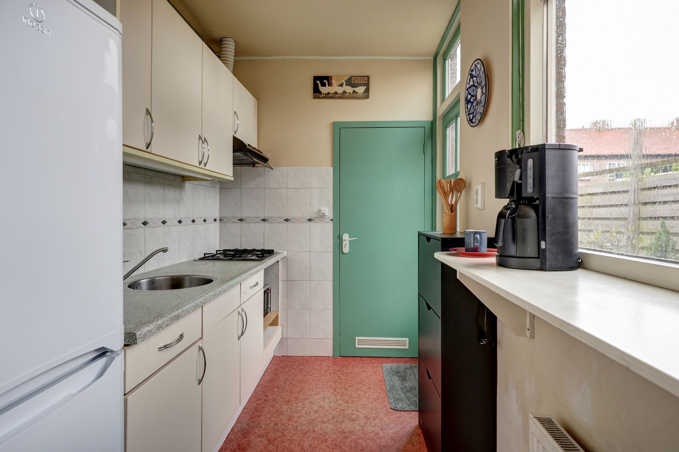 Characteristic terraced house near Hoorn city center and train station — 15