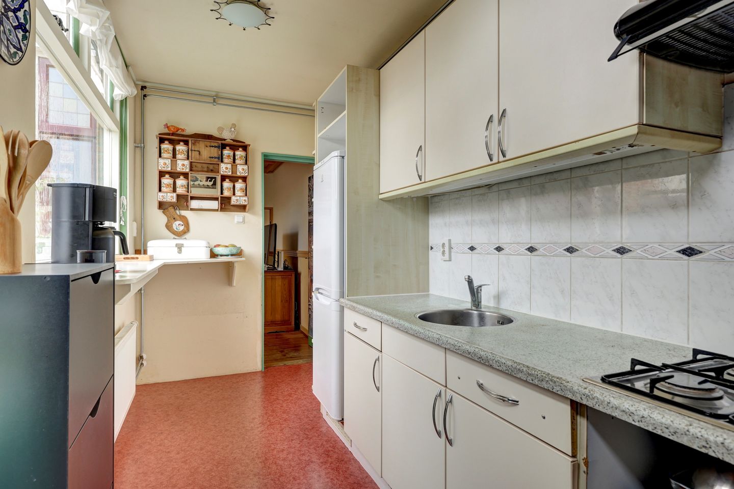 Characteristic terraced house near Hoorn city center and train station — 14