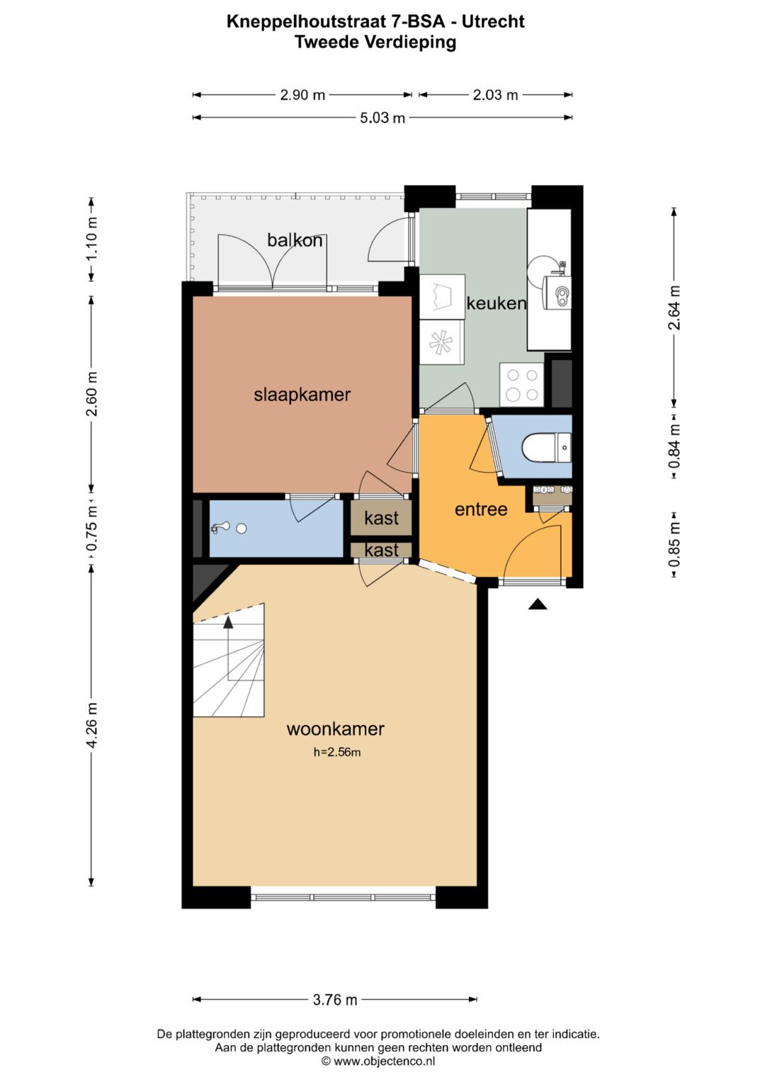 Characterful 3-Room Apartment with Balcony in Popular Nieuw-Engeland — 33