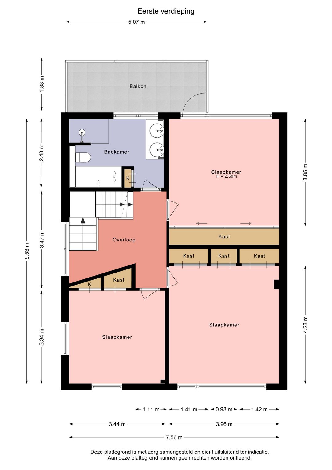 Spacious Semi-Detached House with 5 Bedrooms and 2 Bathrooms in Sijsjesberg — 37