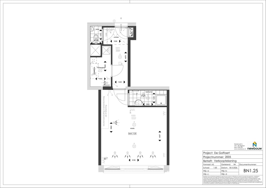 Photo 7 of Studio betaalbare koop (Bouwnr. 1.25)