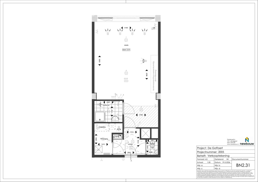 Foto 7 van Studio betaalbare koop (Bouwnr. 2.31)
