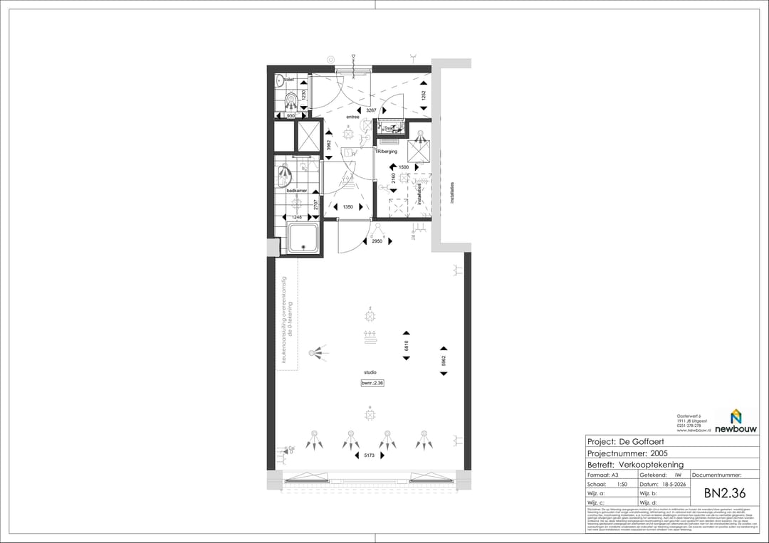 Foto 7 van Studio betaalbare koop (Bouwnr. 2.36)