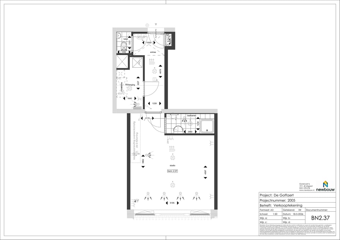Foto 7 van Studio betaalbare koop (Bouwnr. 2.37)