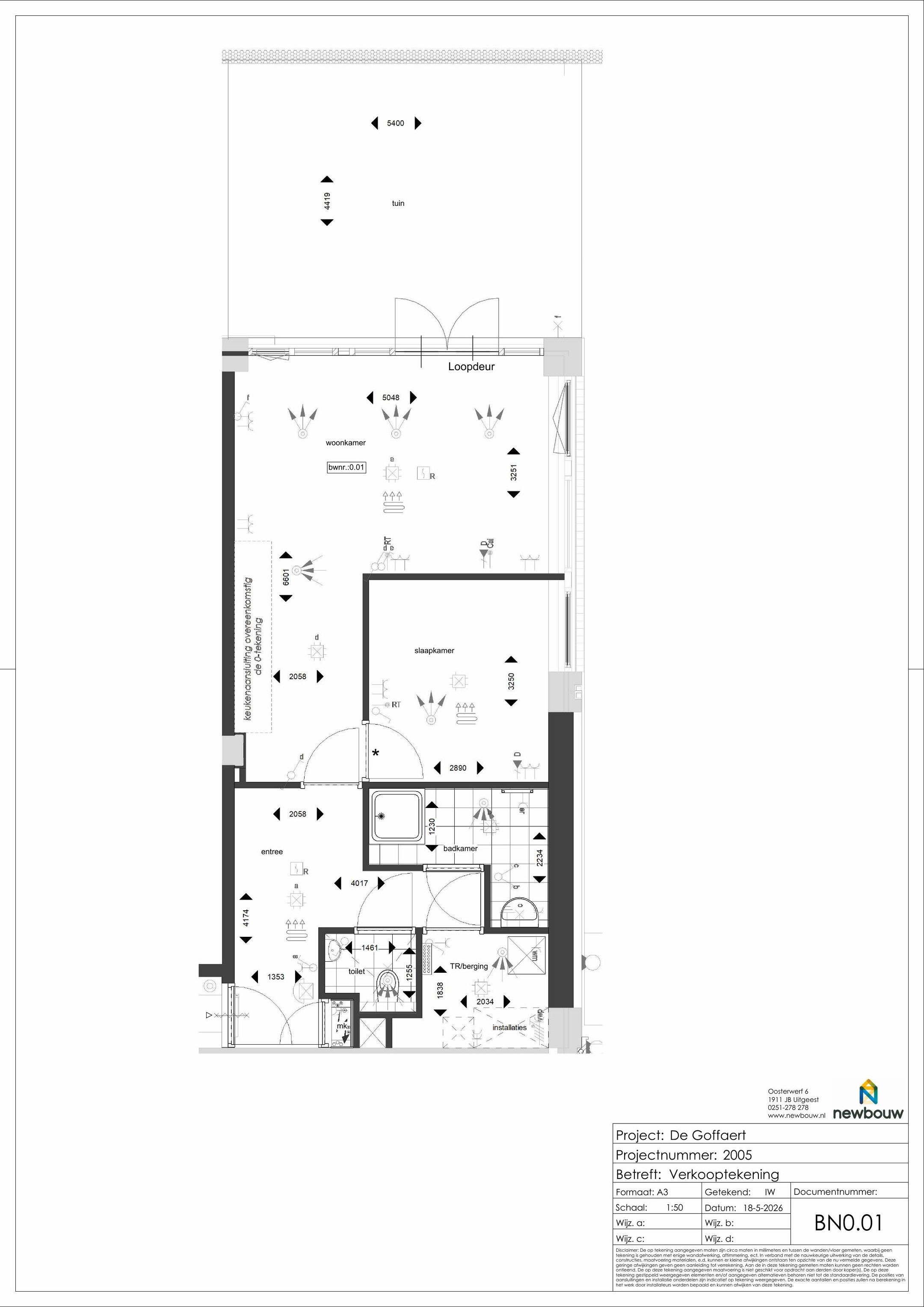 Photo 9 of Tweekamerappartement compact (Bouwnr. 0.01)