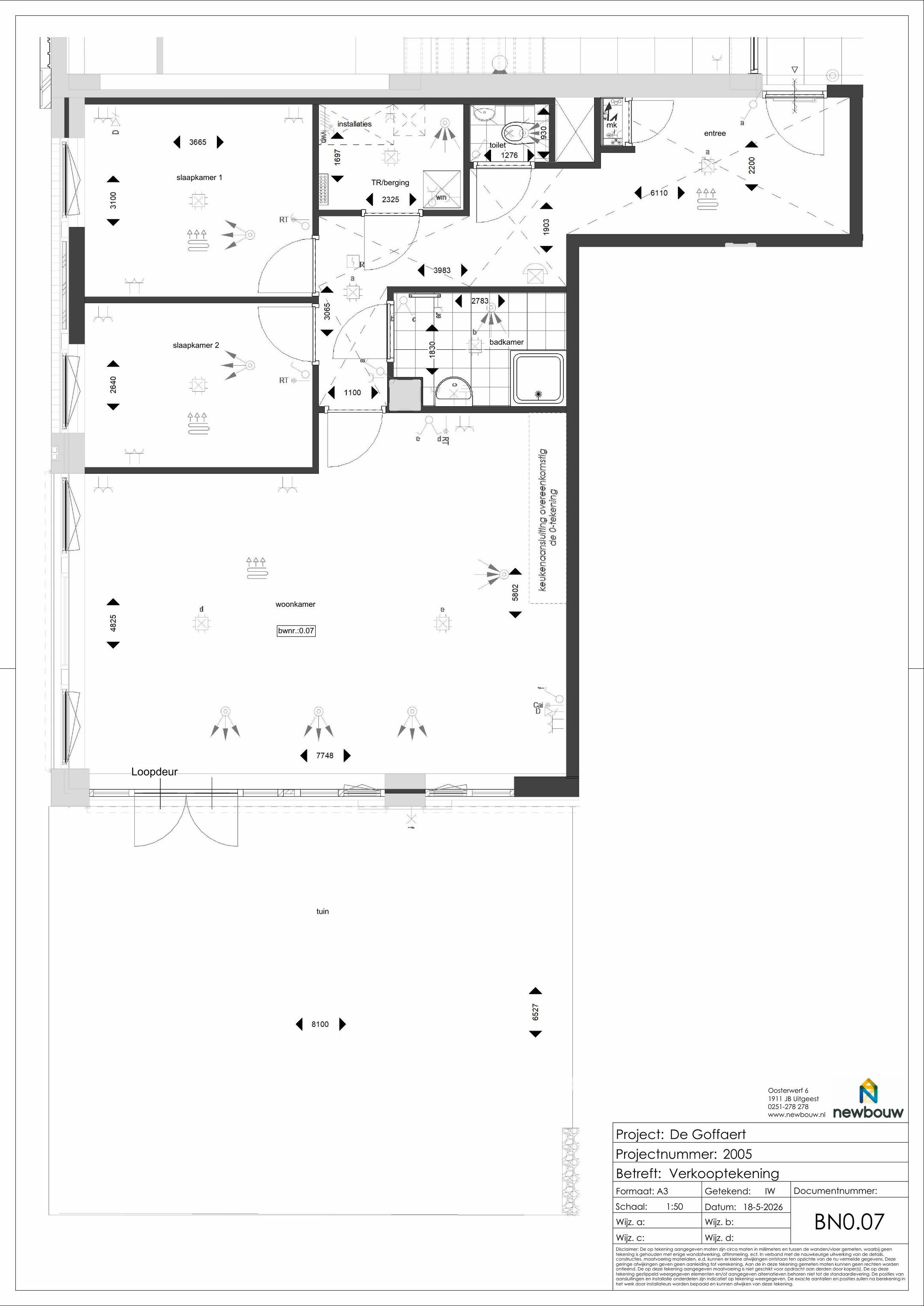 Foto 9 van Driekamerappartement begane grond (Bouwnr. 0.07)